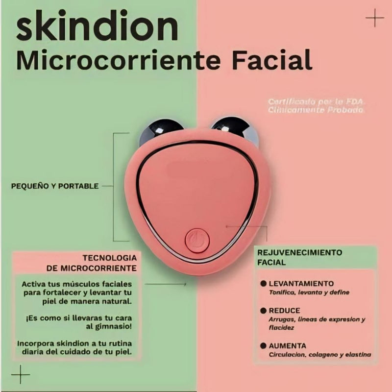 MASAJEADOR FACIAL-MICROCORRIENTE